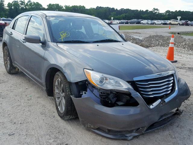 1C3CCBBB2CN180799 - 2012 CHRYSLER 200 TOURIN GRAY photo 1