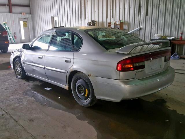 4S3BE625247201823 - 2004 SUBARU LEGACY L S SILVER photo 3