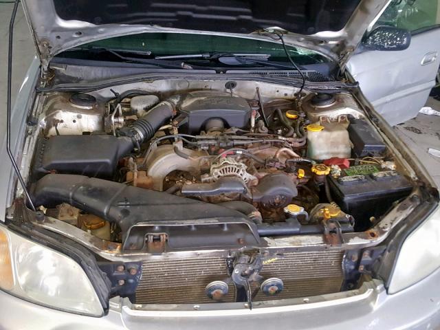 4S3BE625247201823 - 2004 SUBARU LEGACY L S SILVER photo 7