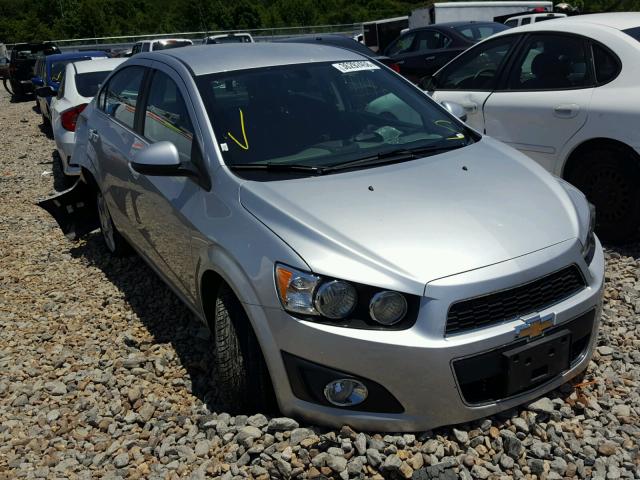 1G1JE5SB7G4151804 - 2016 CHEVROLET SONIC LTZ SILVER photo 1