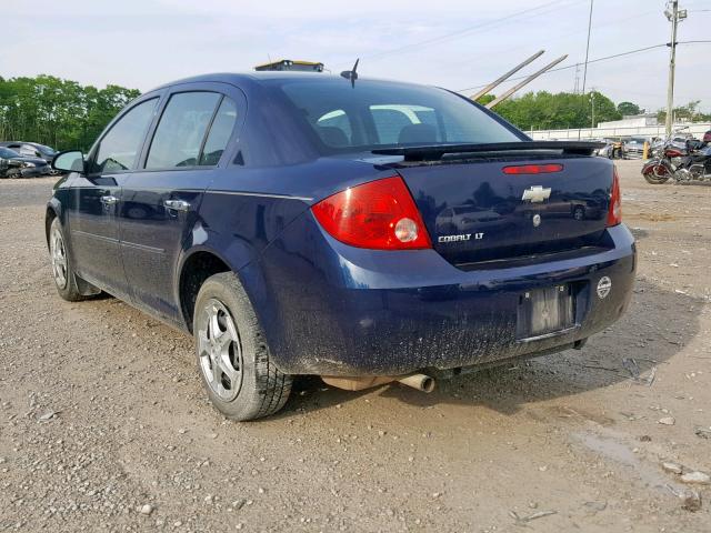 1G1AD5F50A7125624 - 2010 CHEVROLET COBALT 1LT BLUE photo 3