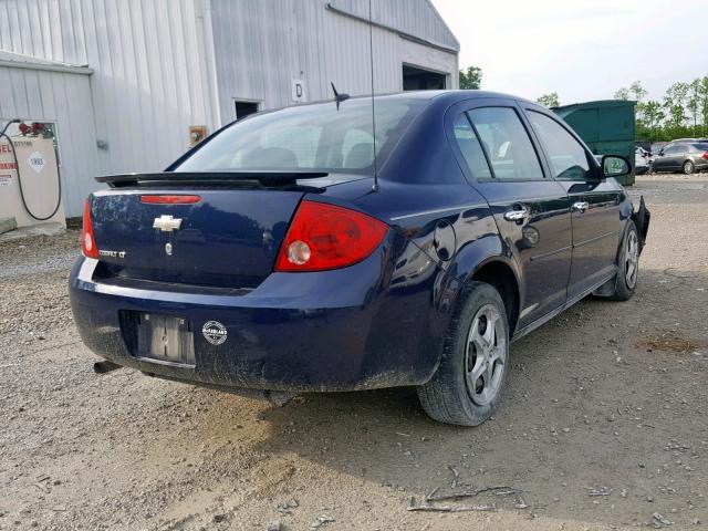 1G1AD5F50A7125624 - 2010 CHEVROLET COBALT 1LT BLUE photo 4