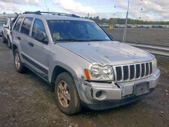 1J4GR48K45C587319 - 2005 JEEP GRAND CHER SILVER photo 1