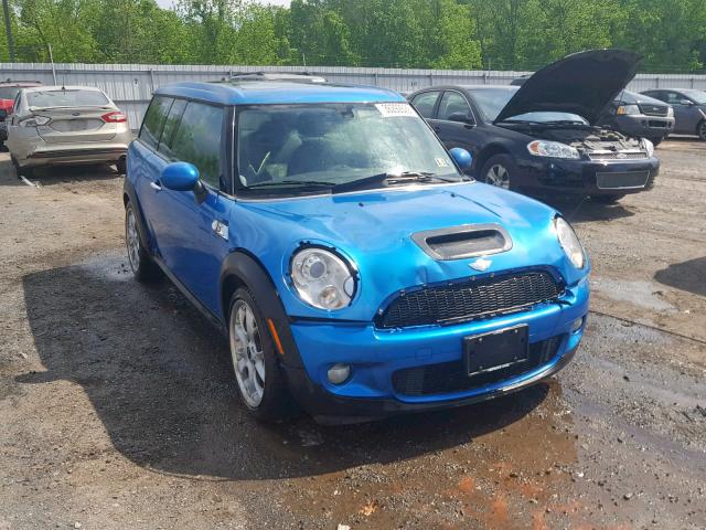 WMWMM335X8TP71720 - 2008 MINI COOPER S C BLUE photo 1