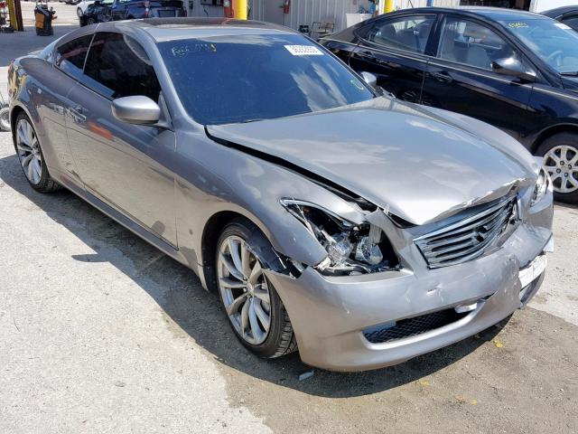 JNKCV64EX8M127414 - 2008 INFINITI G37 BASE GRAY photo 1