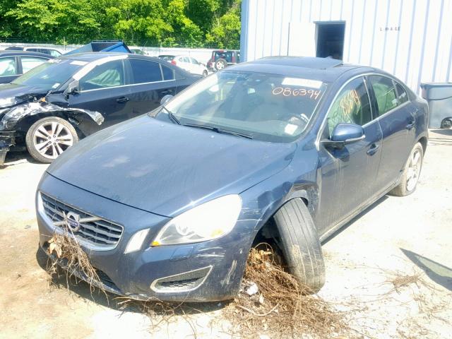 YV1622FS8C2086394 - 2012 VOLVO S60 T5 GRAY photo 2