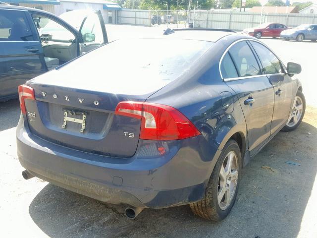 YV1622FS8C2086394 - 2012 VOLVO S60 T5 GRAY photo 4