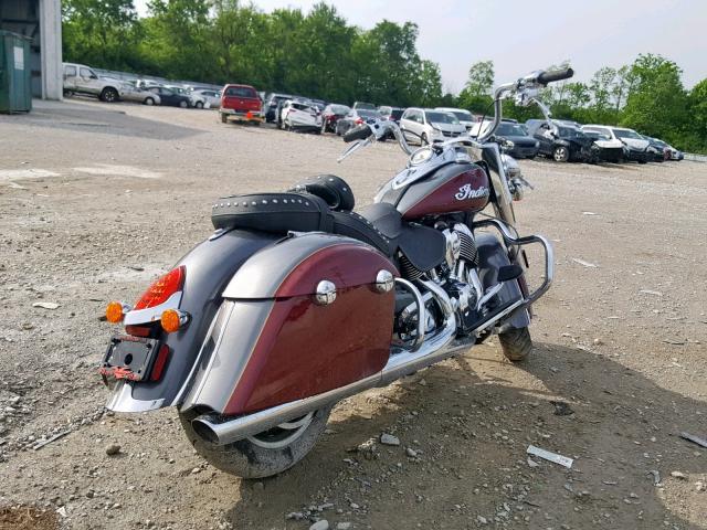 56KTHAAA5J3362063 - 2018 INDIAN MOTORCYCLE CO. SPRINGFIEL TWO TONE photo 4