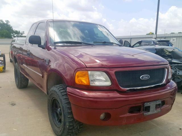 2FTRX18W94CA89504 - 2004 FORD F-150 HERI BURGUNDY photo 1