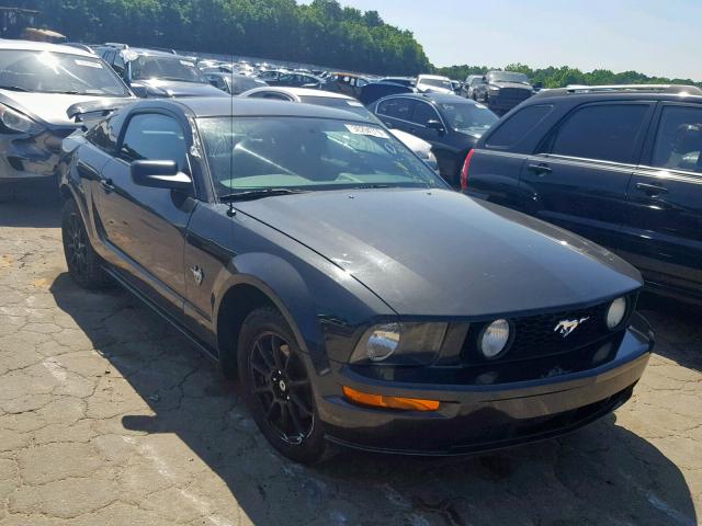 1ZVHT82H985184247 - 2008 FORD MUSTANG GT BLACK photo 1