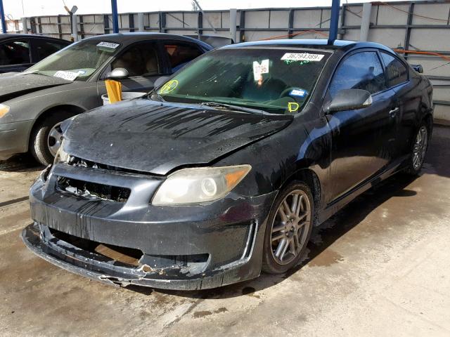 JTKDE167990283629 - 2009 TOYOTA SCION TC BLACK photo 2