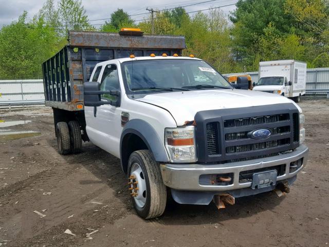 1FDAX5HR4AEA05119 - 2010 FORD F550 SUPER WHITE photo 1