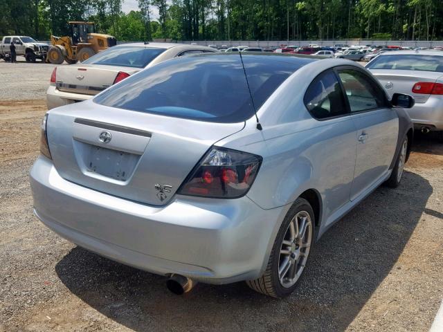 JTKDE177X50055812 - 2005 TOYOTA SCION TC BLUE photo 4