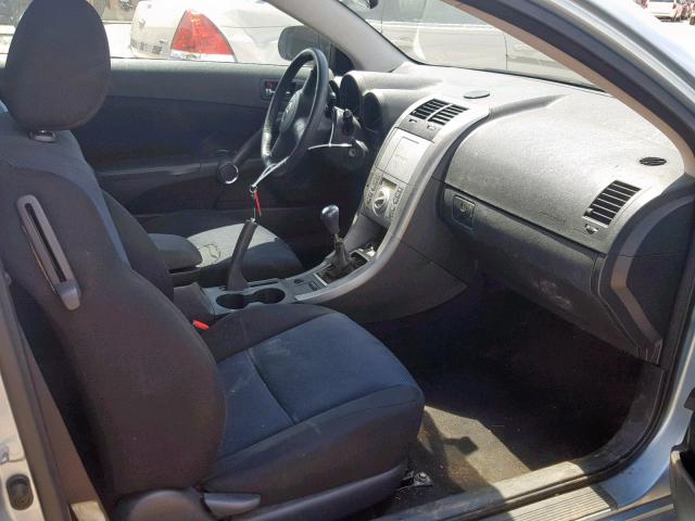JTKDE177X50055812 - 2005 TOYOTA SCION TC BLUE photo 5