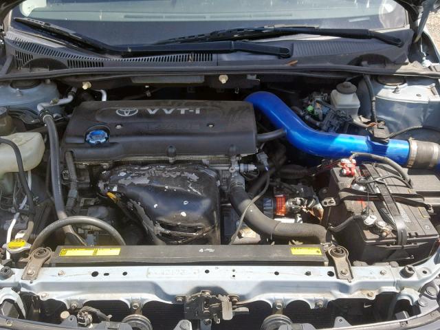 JTKDE177X50055812 - 2005 TOYOTA SCION TC BLUE photo 7