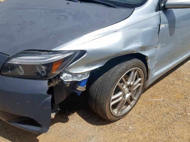 JTKDE177X50055812 - 2005 TOYOTA SCION TC BLUE photo 9