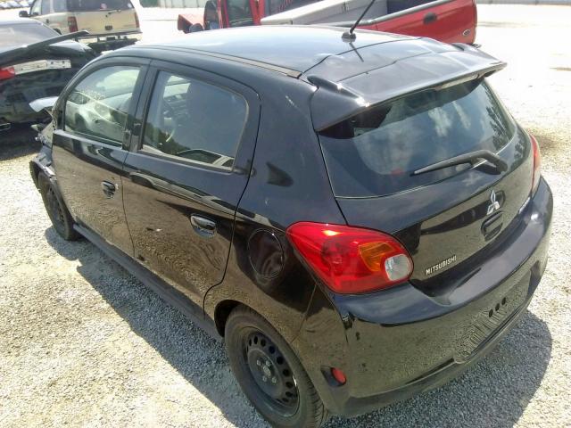 ML32A3HJ2FH038606 - 2015 MITSUBISHI MIRAGE DE BLACK photo 3