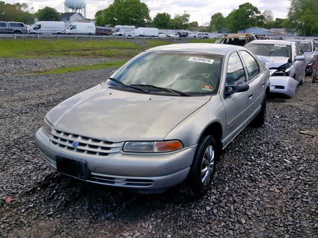 1P3EJ46C8XN567517 - 1999 PLYMOUTH BREEZE BAS GRAY photo 2