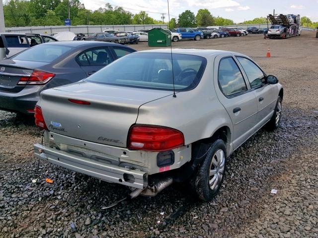 1P3EJ46C8XN567517 - 1999 PLYMOUTH BREEZE BAS GRAY photo 4