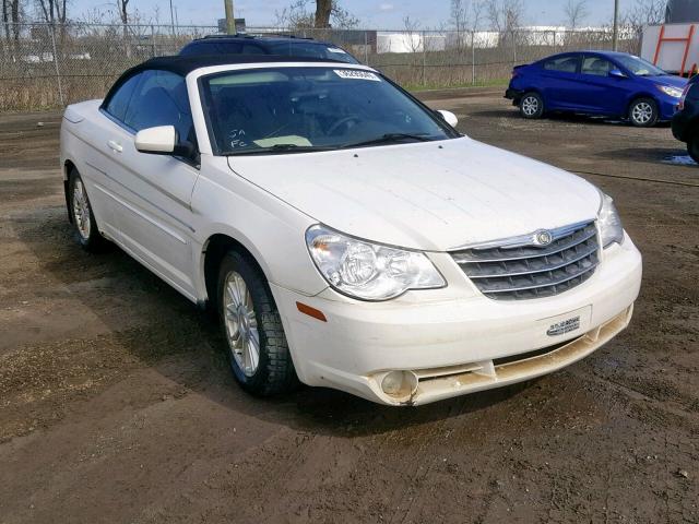 1C3LC55DX9N568306 - 2009 CHRYSLER SEBRING TO WHITE photo 1