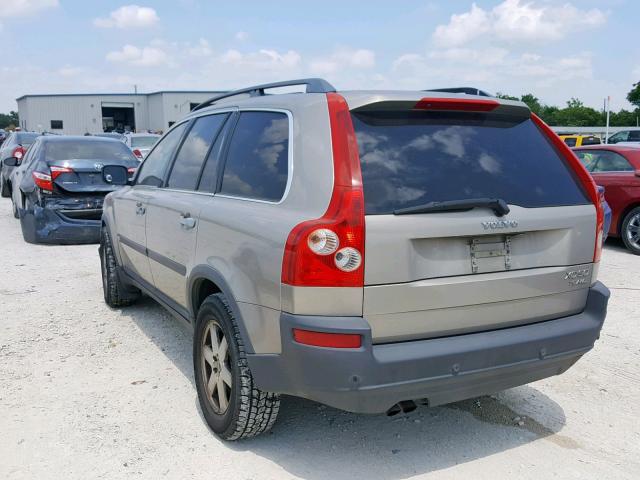 YV1CM91H531014043 - 2003 VOLVO XC90 T6 TAN photo 3