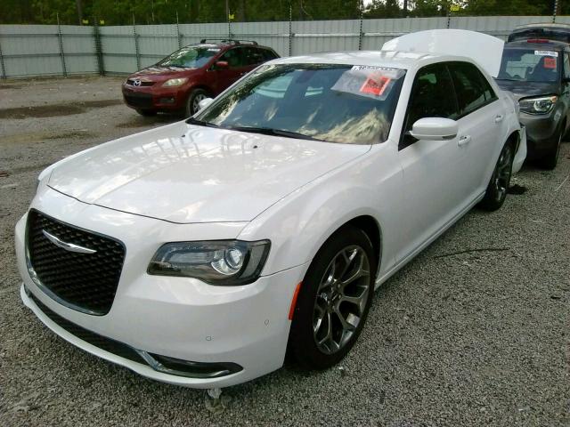 2C3CCABG2JH291896 - 2018 CHRYSLER 300 S WHITE photo 2