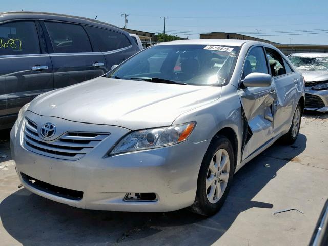 4T1BE46K17U614208 - 2007 TOYOTA CAMRY NEW SILVER photo 2