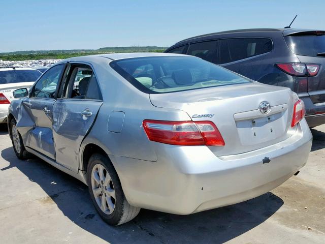 4T1BE46K17U614208 - 2007 TOYOTA CAMRY NEW SILVER photo 3