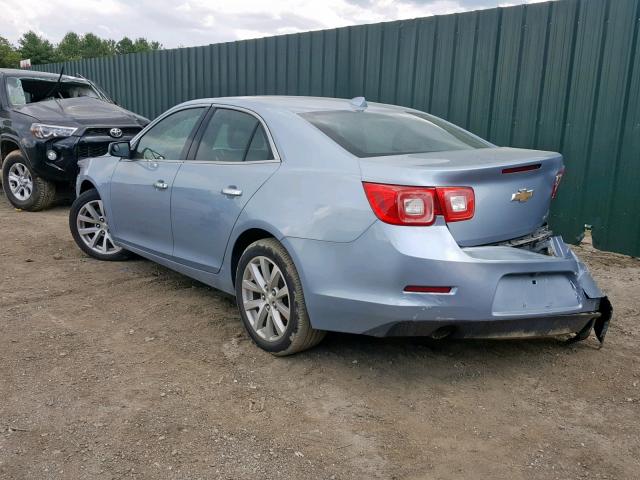 1G11H5SA6DU110316 - 2013 CHEVROLET MALIBU LTZ ლურჯი ფოტო 3