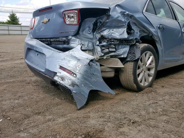 1G11H5SA6DU110316 - 2013 CHEVROLET MALIBU LTZ ლურჯი ფოტო 9