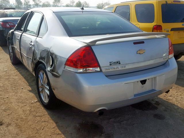 2G1WC5E36G1122242 - 2016 CHEVROLET IMPALA LIM SILVER photo 3