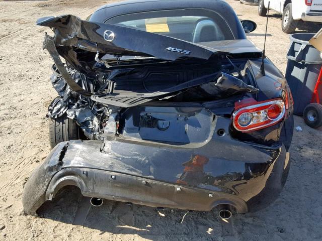 JM1NC2FF9A0209825 - 2010 MAZDA MX-5 MIATA BLACK photo 6