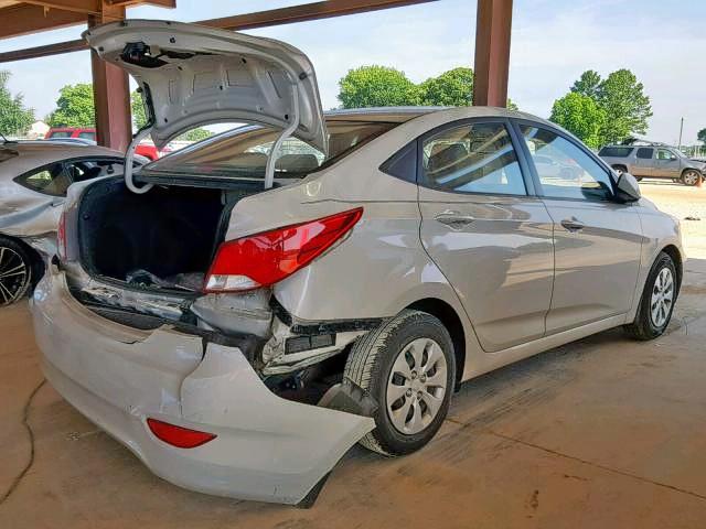 KMHCT4AE2GU019024 - 2016 HYUNDAI ACCENT SE WHITE photo 4