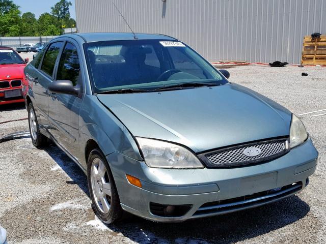 1FAFP34N16W116302 - 2006 FORD FOCUS ZX4 GREEN photo 1