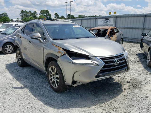 JTJBARBZ1F2035887 - 2015 LEXUS NX 200T BROWN photo 1