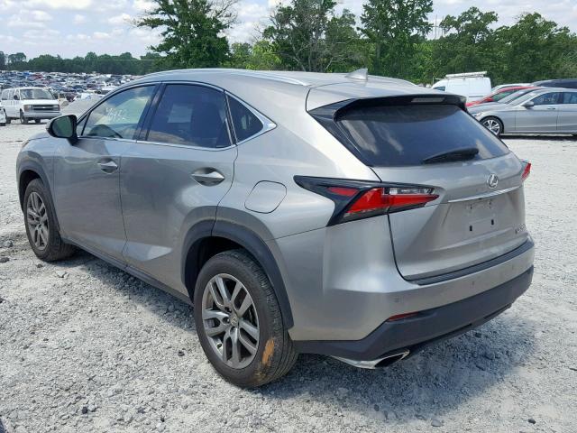 JTJBARBZ1F2035887 - 2015 LEXUS NX 200T BROWN photo 3