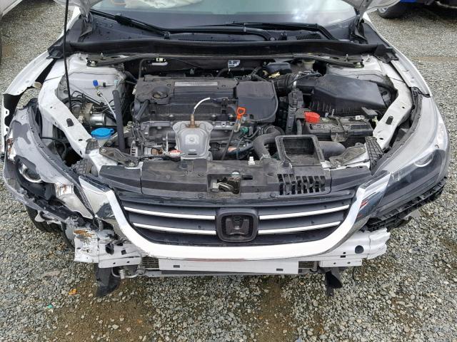 1HGCR2F88EA307866 - 2014 HONDA ACCORD EXL WHITE photo 7