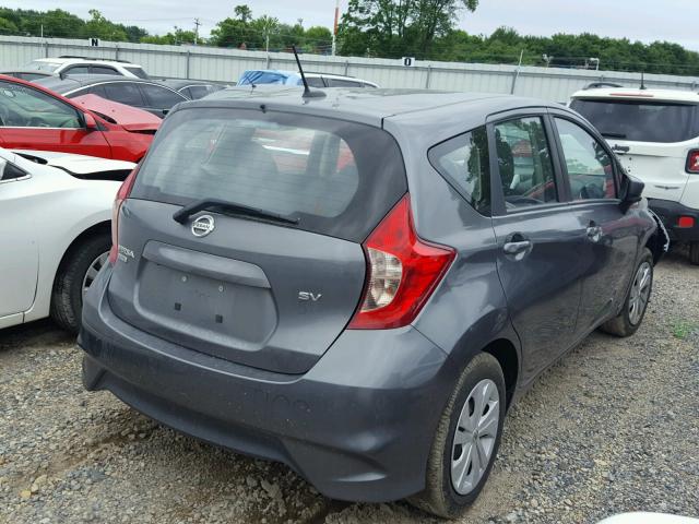 3N1CE2CP0HL371504 - 2017 NISSAN VERSA NOTE GRAY photo 4