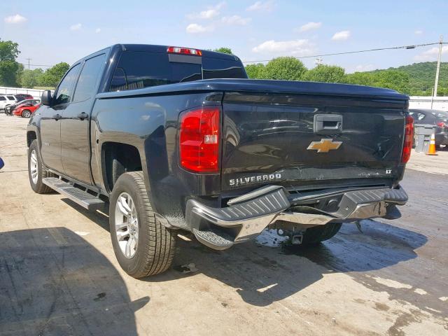 3GCPCREC6EG155085 - 2014 CHEVROLET SILVERADO BLACK photo 3