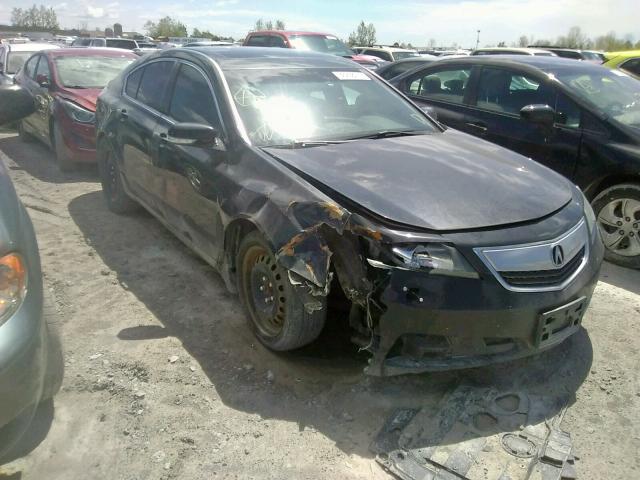 19UUA9F73CA800654 - 2012 ACURA TL BLACK photo 1