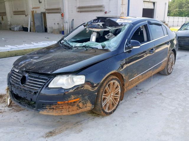 WVWAK73C38P097033 - 2008 VOLKSWAGEN PASSAT KOM BLACK photo 2