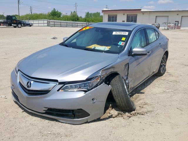 19UUB2F50GA004369 - 2016 ACURA TLX TECH SILVER photo 2