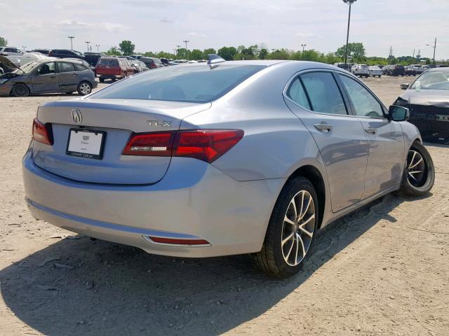 19UUB2F50GA004369 - 2016 ACURA TLX TECH SILVER photo 4