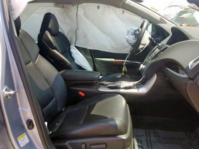 19UUB2F50GA004369 - 2016 ACURA TLX TECH SILVER photo 5