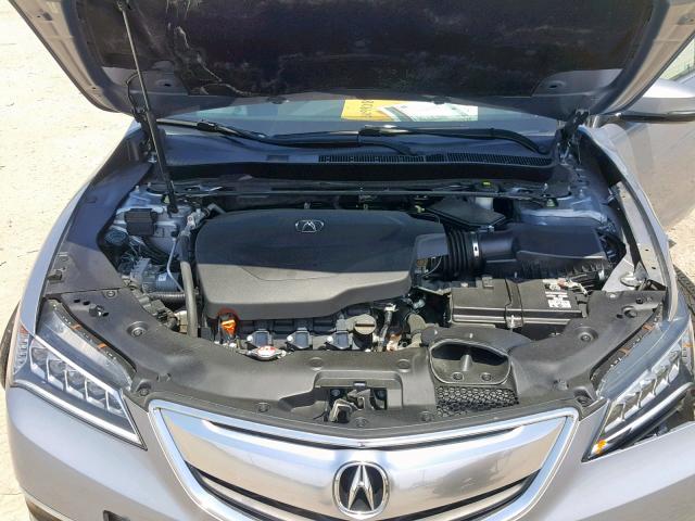 19UUB2F50GA004369 - 2016 ACURA TLX TECH SILVER photo 7