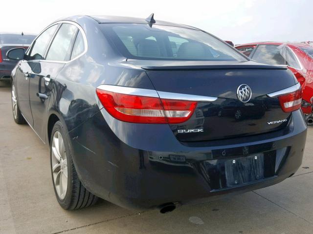 1G4PS5SK6E4152803 - 2014 BUICK VERANO BLACK photo 3