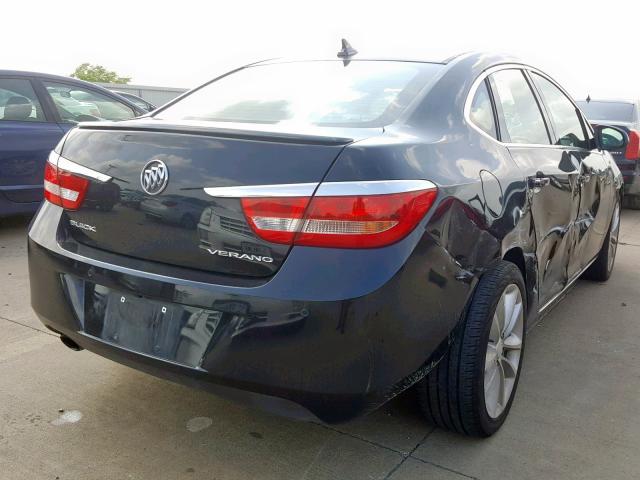 1G4PS5SK6E4152803 - 2014 BUICK VERANO BLACK photo 4