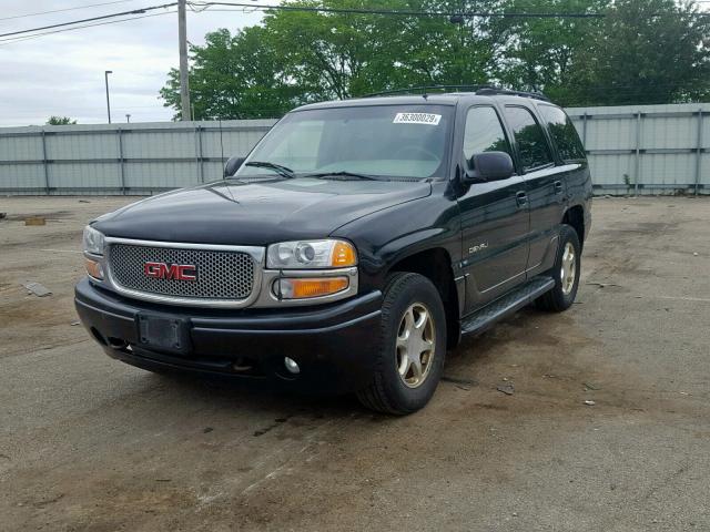 1GKEK63U32J161526 - 2002 GMC DENALI BLACK photo 2