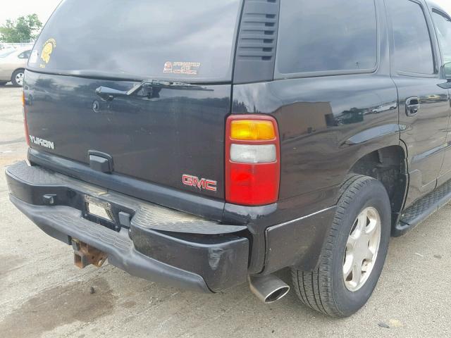 1GKEK63U32J161526 - 2002 GMC DENALI BLACK photo 9