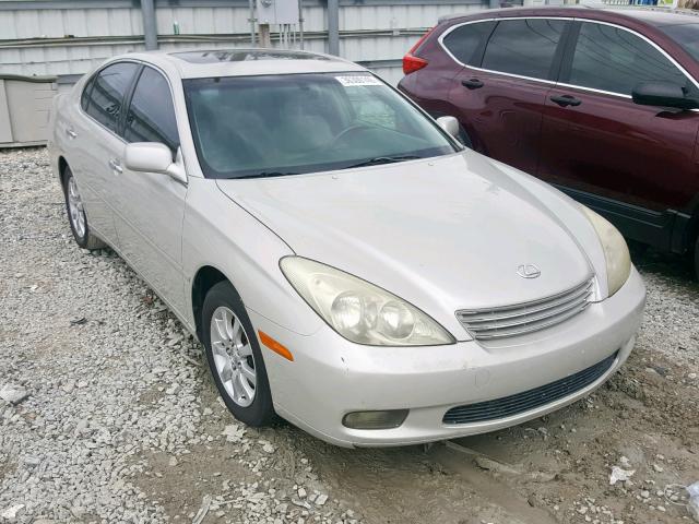 JTHBF30G630105506 - 2003 LEXUS ES 300 SILVER photo 1